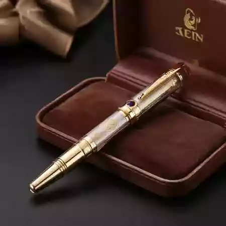 Limited Edition Rollerball with titanium body showcasing modern design and premium materials for collectors and pen enthusiasts