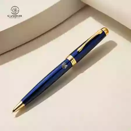 Premium luxury fountain pen with 18k gold accents featuring handcrafted nib and elegant design for executive writing and professional correspondence