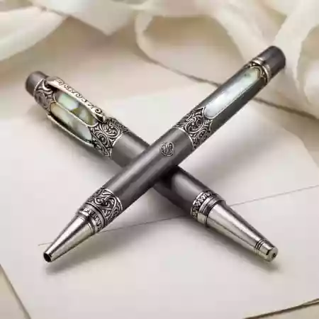 Modern Rollerball with carbon fiber body featuring contemporary design and lightweight materials for modern professionals and executives