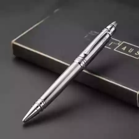 Corporate event showcasing business networking and professional pen presentation for executives and business leaders